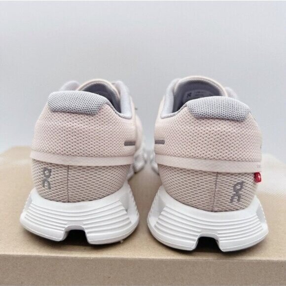 ON Cloud 5 Running Shoes Sneaker Shell/ White Pink Womens Size US 8.5 - Picture 7 of 12